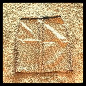Gold holiday skirt!